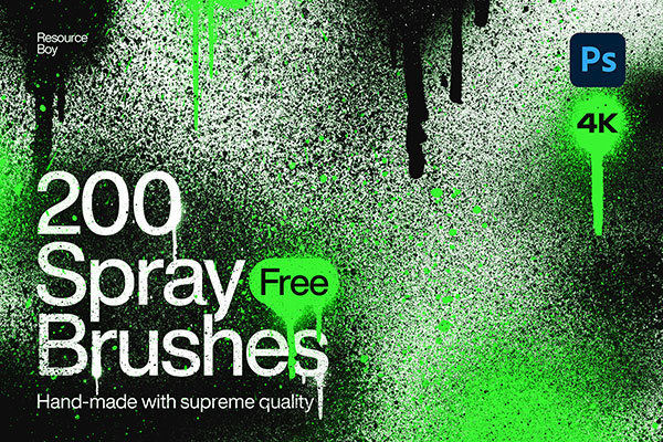 Free Paint Stroke Photoshop Brushes Resource Boy