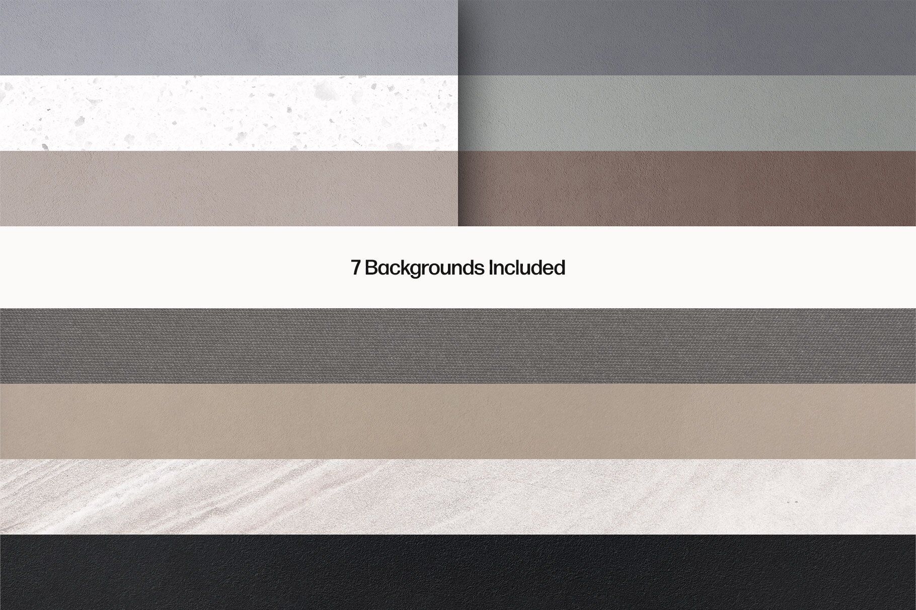 Business Card Grid with Different Backgrounds Mockup FREE PSD