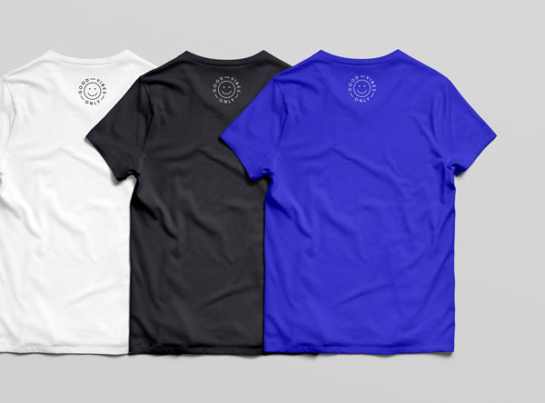 Front and Back View V-Neck T-Shirt Mockup (FREE) - Resource Boy