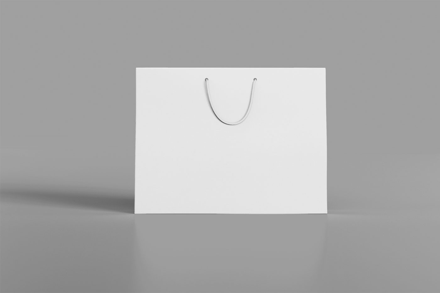 Shopping Bag Mockup Facing Forward FREE PSD