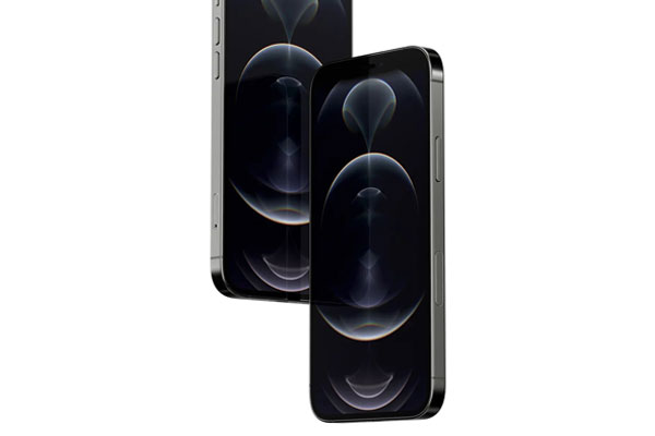 3D Reflective, Minimal iPhone 12 Pro Mockup FREE PSD