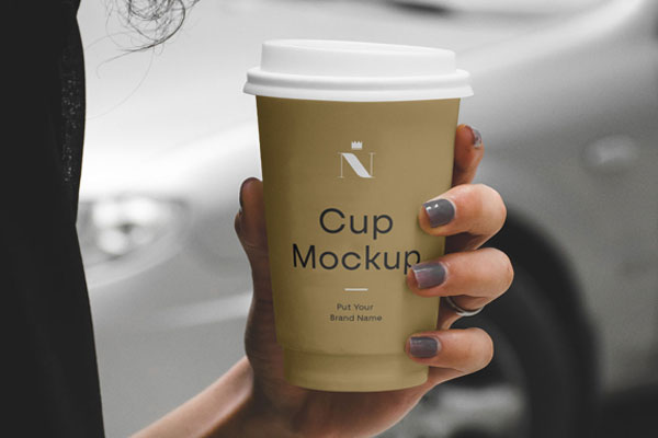 Iced Coffee Cup with Topping Mockup - Free Download Images High Quality  PNG, JPG