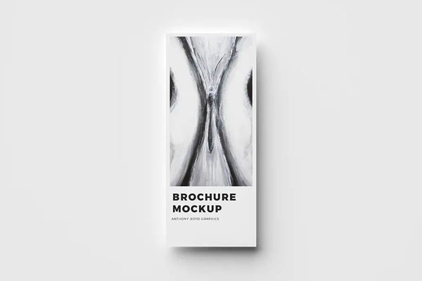 Black and White Modern Brochure Mockup FREE PSD