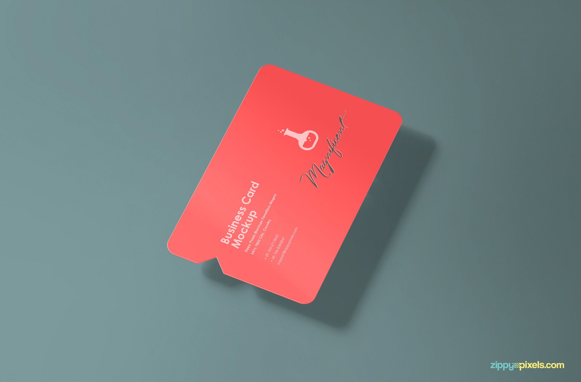 Business Card Mockup With Smart Object FREE PSD