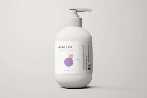 Dispenser Hand Sanitizer Bottle Mockup FREE PSD