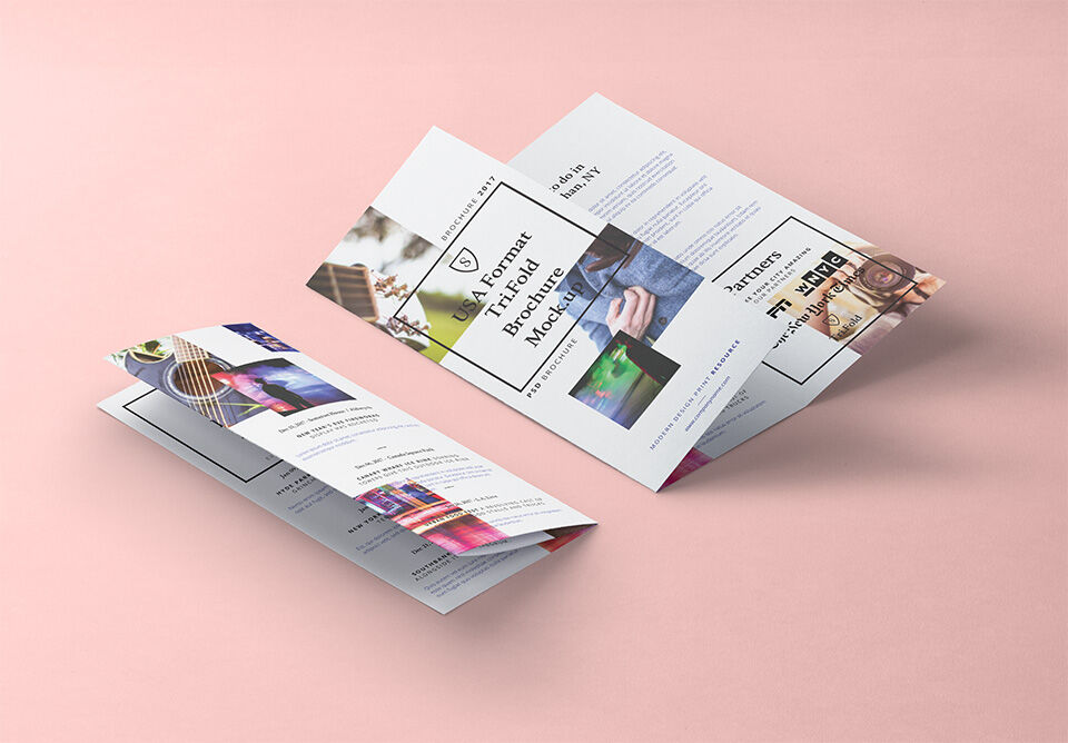 Square Trifold Brochures