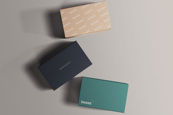 Mockup Featuring Top View of Three Packages FREE PSD