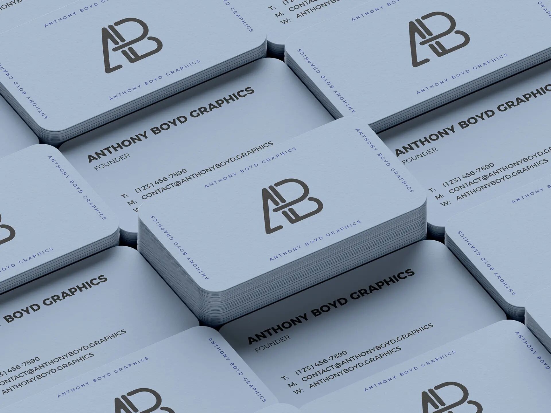 Packs Of Rounded Edge Business Card Mockup FREE Resource Babe