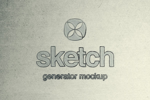 Sketch Pad Drawing Smart Mockup PSD & JPG Template (2775344)