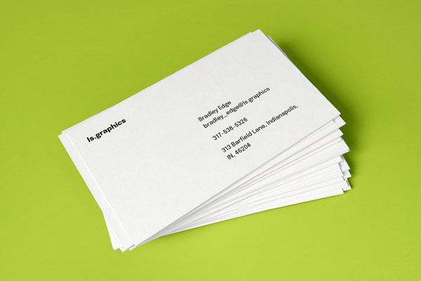A Stack of Business Cards Mockup FREE PSD