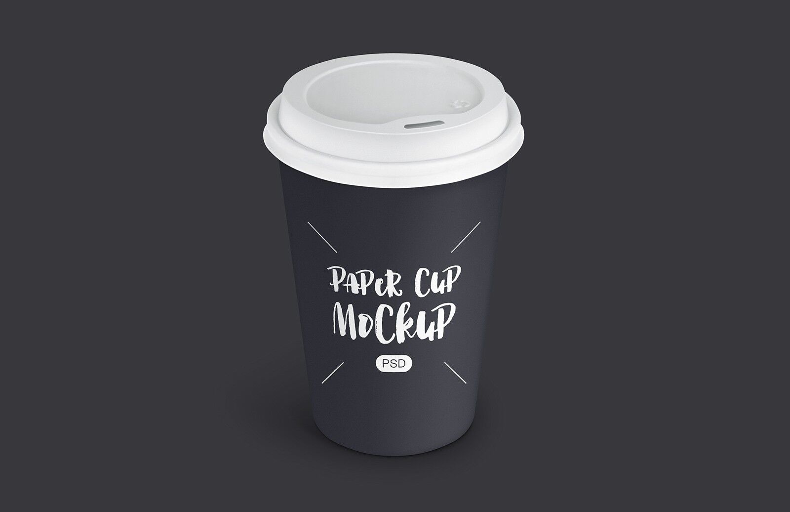 Awesome PSD Paper Coffee Cup Mockup FREE PSD