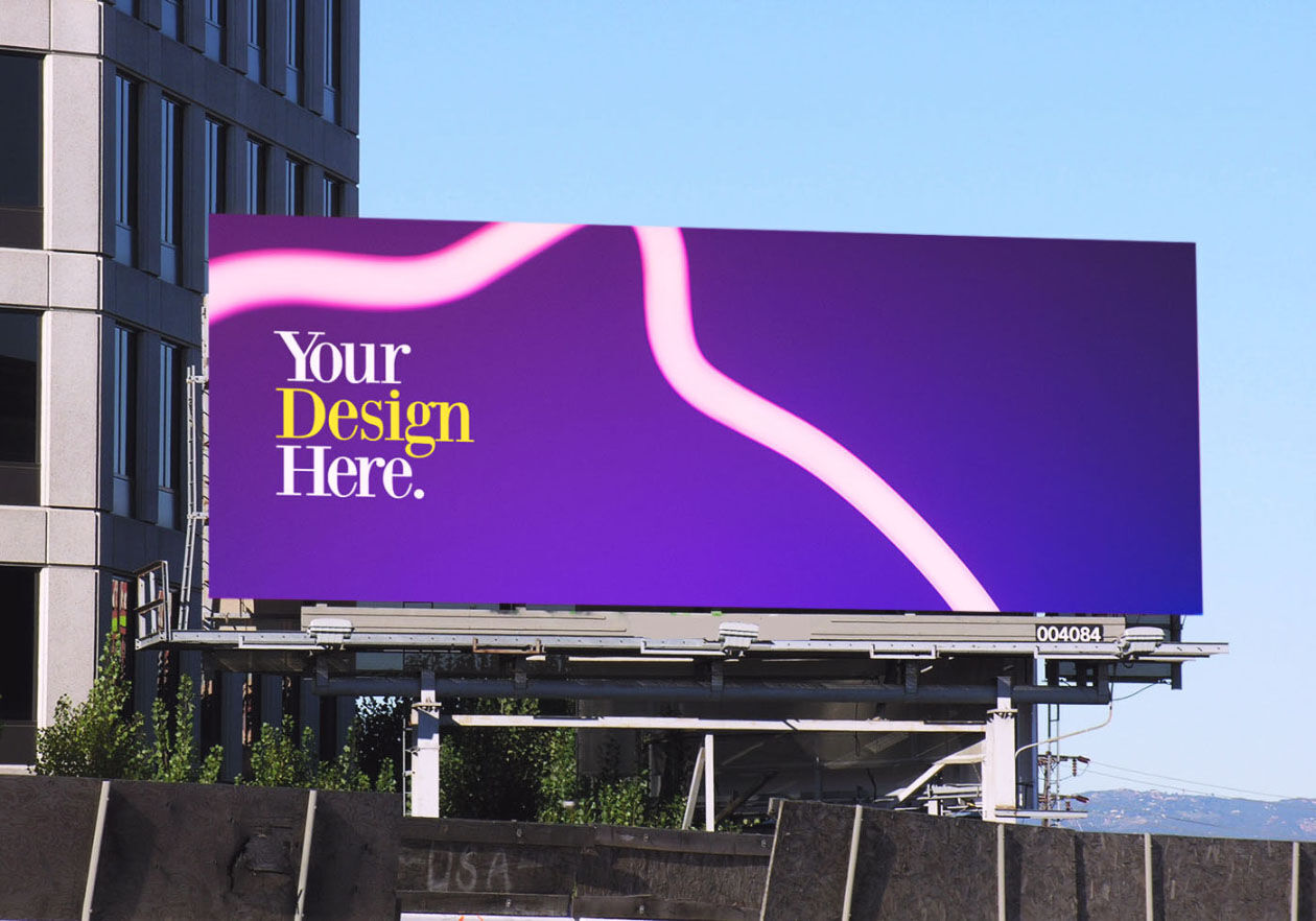 Billboards Mockup with 3 different urban shots FREE PSD