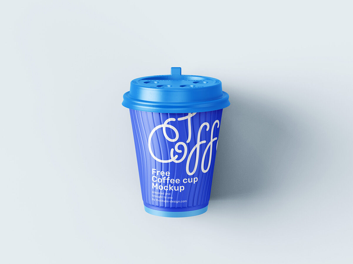 Floating Coffee Cup Mockup – Free Design Resources