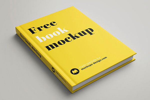 Leaning Hardcover Book Catalog Mockup (FREE) - Resource Boy