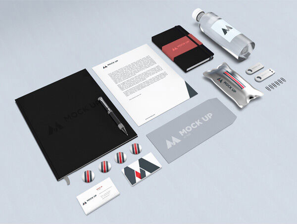 Branding Identity Mockup with a Modern Look FREE PSD