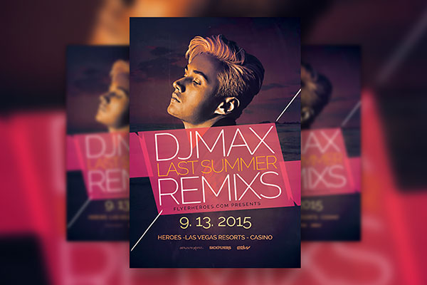 Casino and Nightclub Events Flyer Template FREE PSD