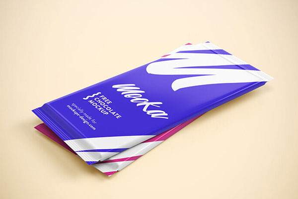 Chocolate Packaging Mockup FREE PSD
