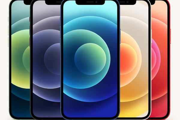 Colorful Iphone 12 Mockup Set FREE PSD