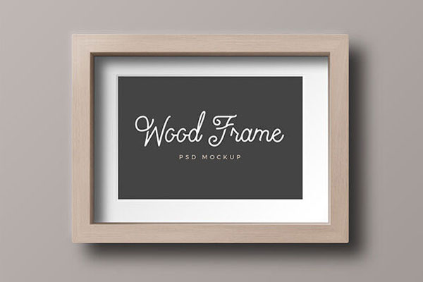 Portrait & Landscape - Frame MockUp By thepetim