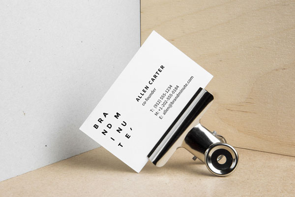 Elegant Life-Like Business Card Mockup FREE PSD