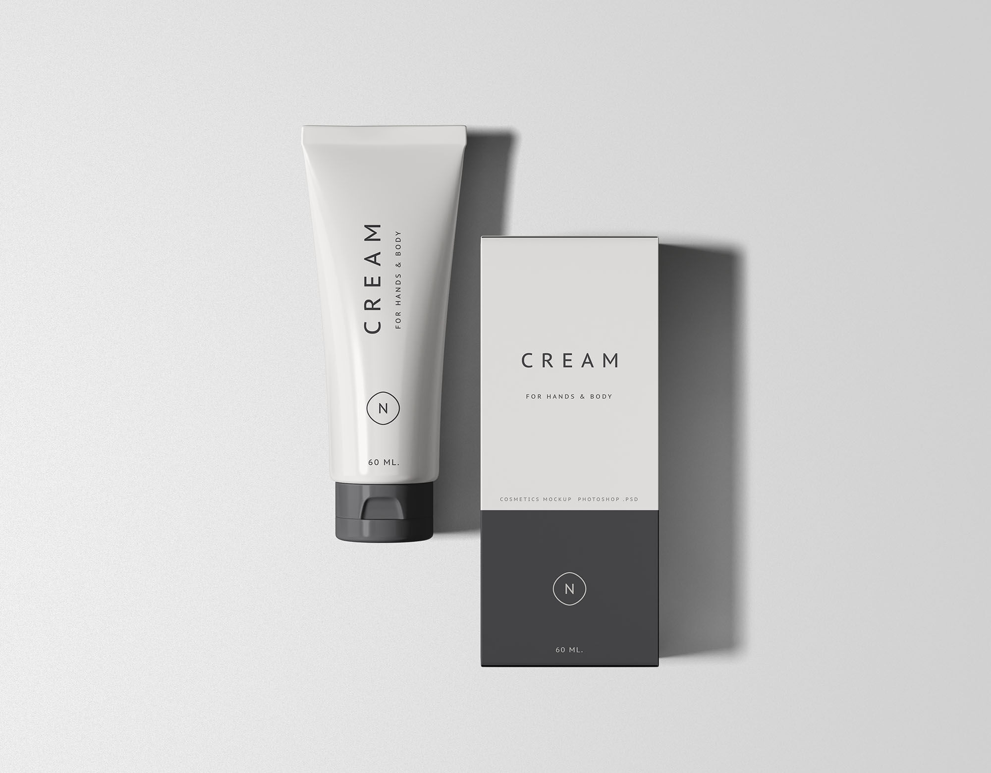 Free Cosmetics Mockup Set in PSD for Photoshop