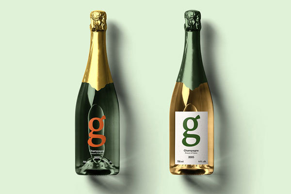 Champagne Bottle Mockups - PSD Free Download (2024) | Resource Boy