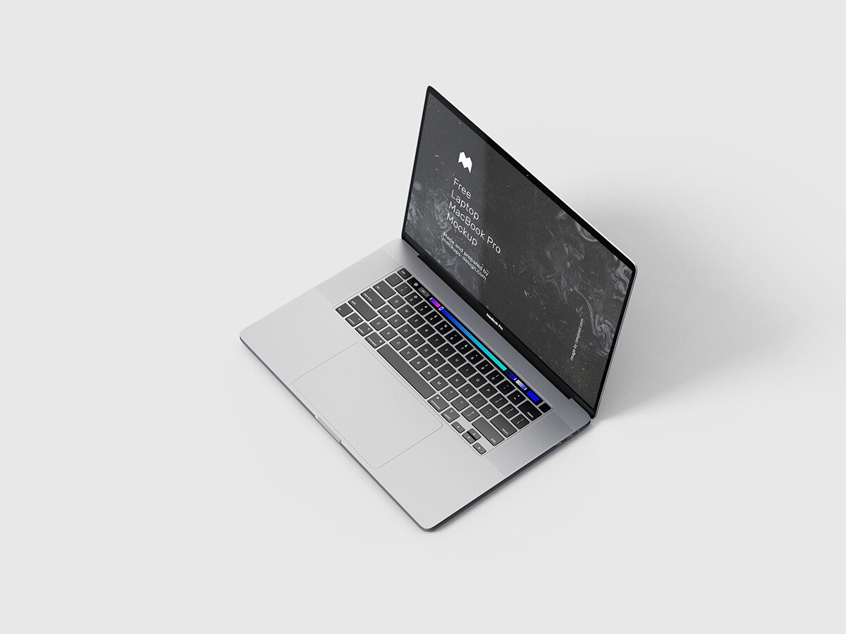 Laptop Macbook Pro Mockup FREE PSD