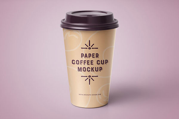 Mockup Displaying Paper Coffee Cups in Four Different Scenes FREE PSD