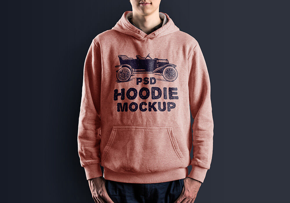 Free mockup hoodie online psd