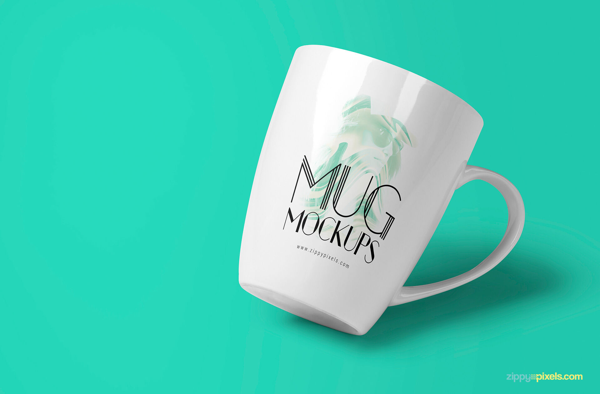 Mockup Showcasing Mug in Three Different Positions FREE PSD