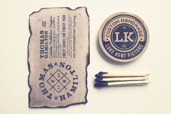 Mockup Showing Vintage Logo Scene with Burned Paper, Matches and Circle Object FREE PSD