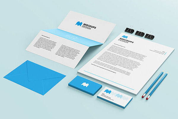 Modern and Clean Stationery Branding Mockup FREE PSD