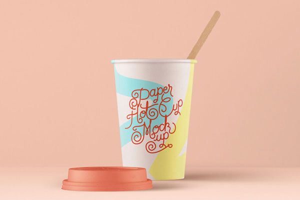 Banana Bubble Tea Cup Mockup - High-Angle View - Free Download Images High  Quality PNG, JPG