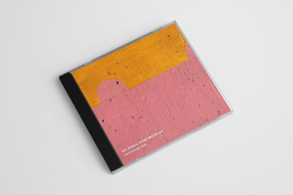 Set of Elegant CD Jewel Case Mockup FREE PSD