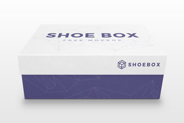Shoebox Mockup In Different Angles FREE PSD