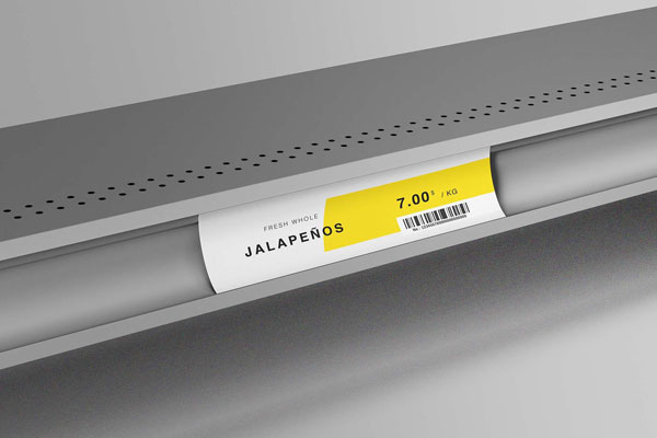 Simple Shelf Talker Mockup FREE PSD