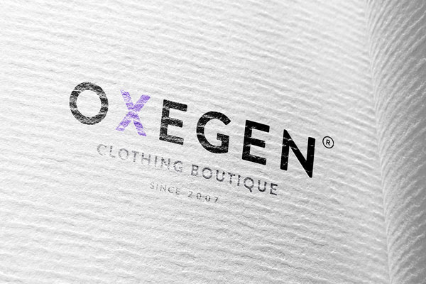 Simple Textured Paper Logo Mockup FREE PSD