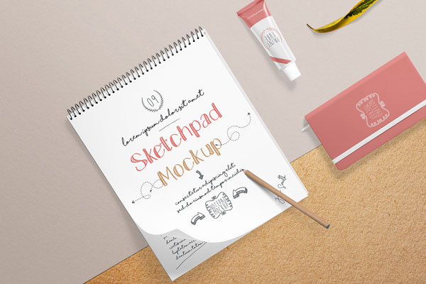 Free Sketchbook Mockups for 2024 - Resource Boy