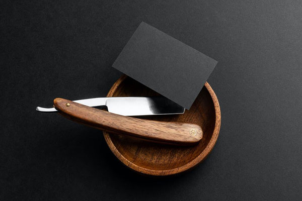 Stylish Barbershop Stationery Mockup FREE PSD