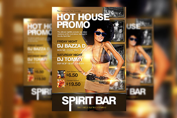 The Deluxe Nightclub Flyer Template FREE PSD