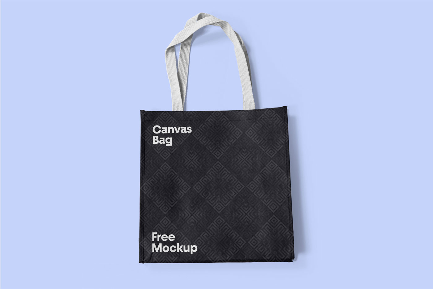 Free Small Canvas Tote Bag Mockup (PSD)