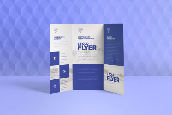 Trifold Brochure Mockups With Infinite Customizable Options FREE PSD