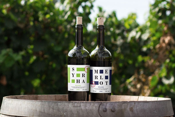 Wine Bottles Mockup in Outdoors FREE PSD
