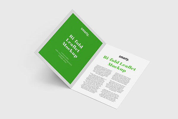 3 Bifold Brochure Mockups FREE PSD