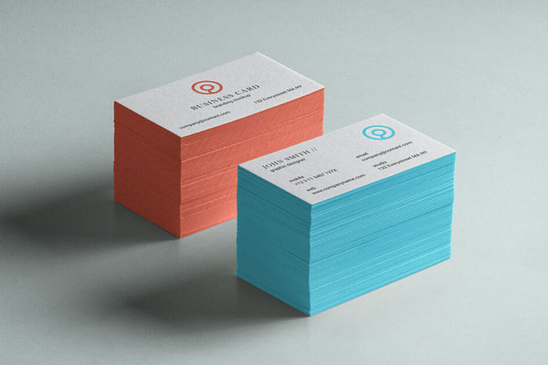 Best Stack of Business Card Brand Mockup FREE PSD