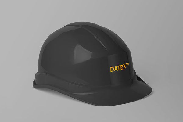 Mockup Featuring a Shining Construction Helmet FREE PSD