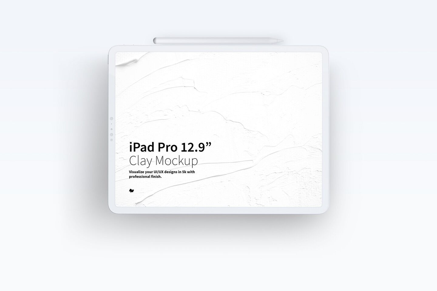 Mockup Featuring iPad Pro12.9 and Apple Pencil FREE PSD
