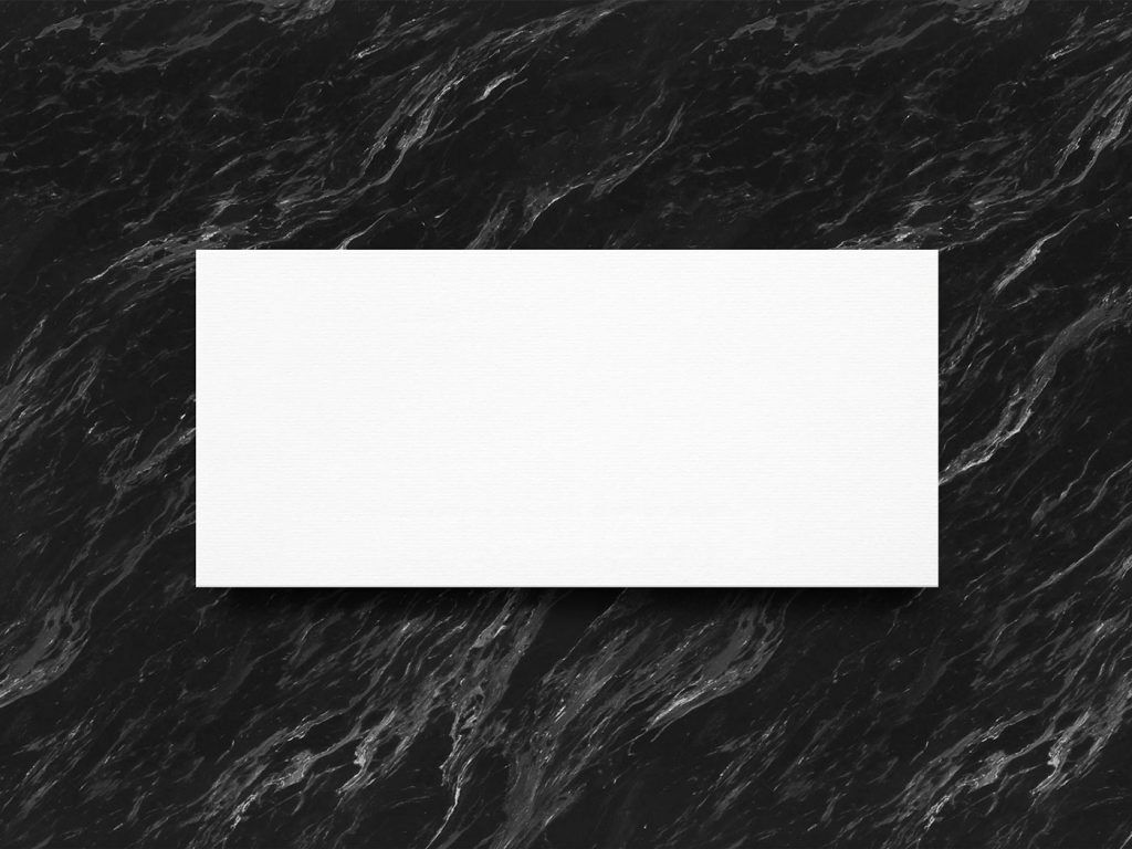 Mockup Showcasing Envelop on Dark Marble Texture FREE PSD
