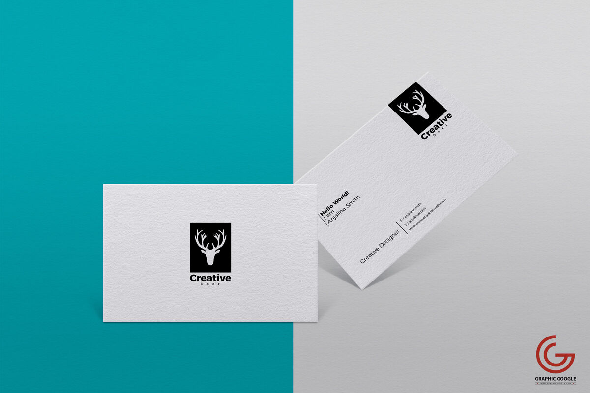 Mockup Showcasing Realistic Textured Business Cards Branding FREE PSD