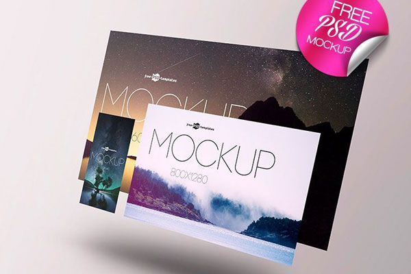 Screens Presentation Mockup for Different Devices FREE PSD